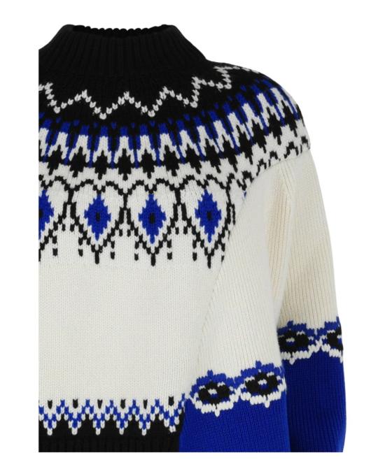 알렉산더 맥퀸 니트웨어 710205 Q1A26 9093 10215 L Blue - ALEXANDER MCQUEEN