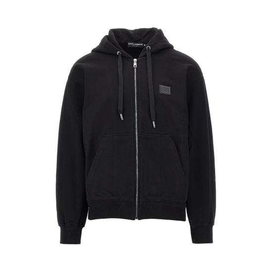 26FW 돌체앤가바나 후드 티셔츠 G9CEGTG7Q2O Black