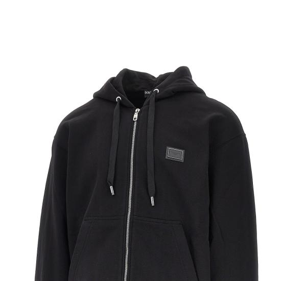26FW 돌체앤가바나 후드 티셔츠 G9CEGTG7Q2O Black - DOLCE & GABBANA