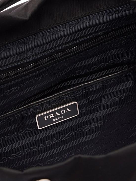  프라다 리나일론 스몰 백팩 1BZ677 RV44 Black - PRADA