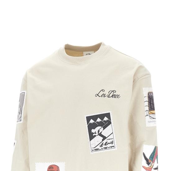 26FW 레듀 긴팔 티셔츠 1002304 Beige - LES DEUX