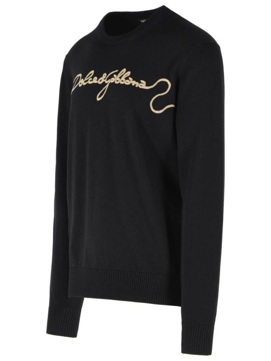 26FW 돌체앤가바나 스웨터 GXX02Z JDVIR N0000 Black - DOLCE & GABBANA
