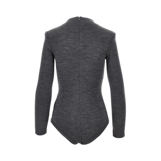 26FW 질샌더 바디수트 티셔츠 J03NC0355J20406 Grey - JIL SANDER