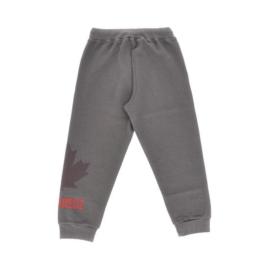 26FW [키즈] 디스퀘어드2 스트레이트 팬츠 DQ3433D0AJ6 Grey - DSQUARED2