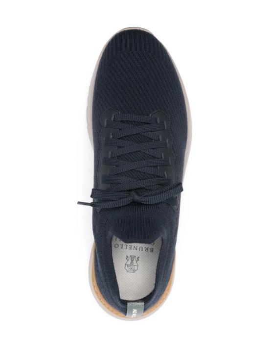 26FW 브루넬로 쿠치넬리 스니커즈 MZUWLBO253 Black - BRUNELLO CUCINELLI