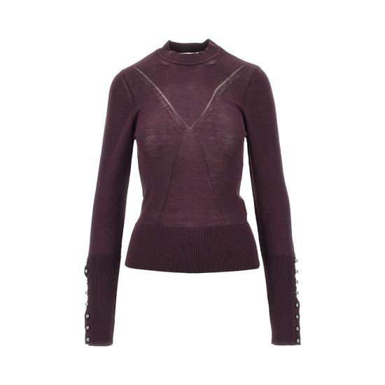 26FW 파코라반 블라우스 26AMPU095ML0624 Purple
