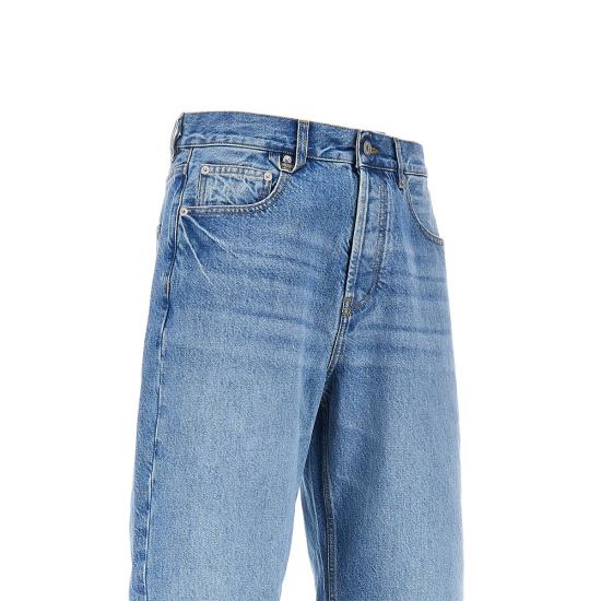 26FW 자크뮈스 스트레이트 데님 팬츠 팬츠 PAM00028AD00038 Blue - JACQUEMUS
