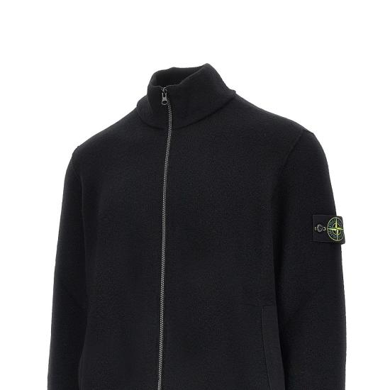 26FW 스톤 아일랜드 집업 니트 L2S155100012S01C4 Black - STONE ISLAND