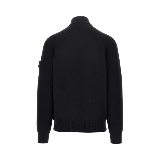 26FW 스톤 아일랜드 집업 니트 L2S155100012S01C4 Black - STONE ISLAND