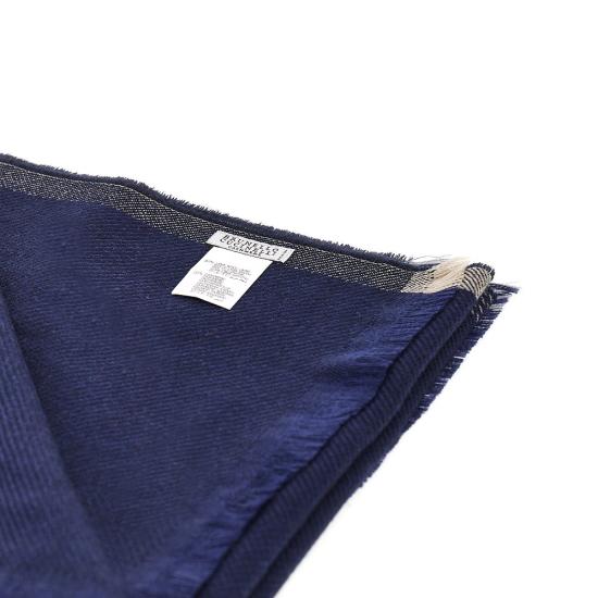 26FW 브루넬로 쿠치넬리 머플러/스카프 MSC665OR Blue - BRUNELLO CUCINELLI