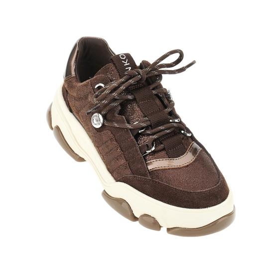 26FW 핑코 스니커즈 SS0195P002 Brown - PINKO
