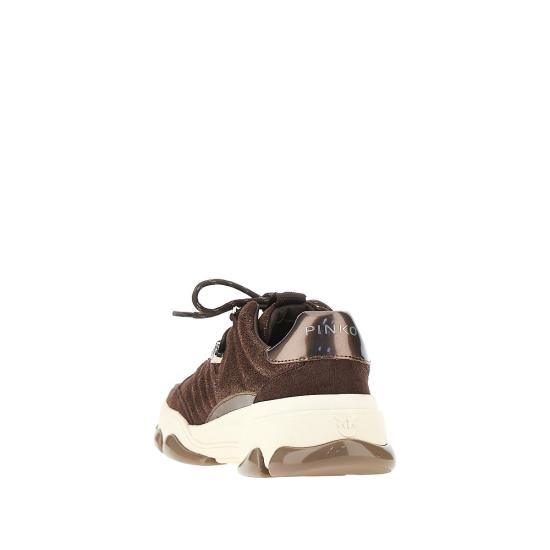 26FW 핑코 스니커즈 SS0195P002 Brown - PINKO