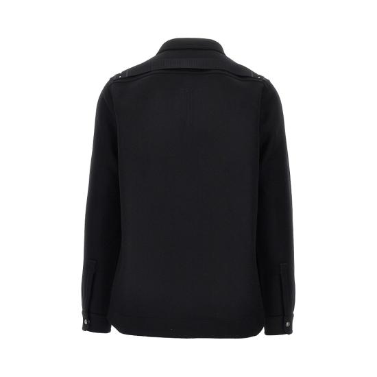 26FW 릭 오웬스 긴팔 셔츠 RU02F4729WMT Black - RICK OWENS