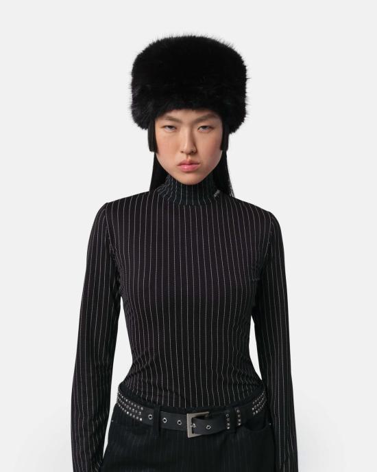  아파리 모자 Apparis Margot 세이블 필박스 햇 느와르