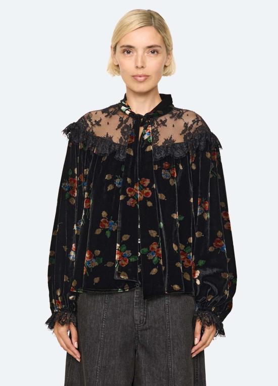  씨뉴욕 블라우스 AW26 100 BLACK