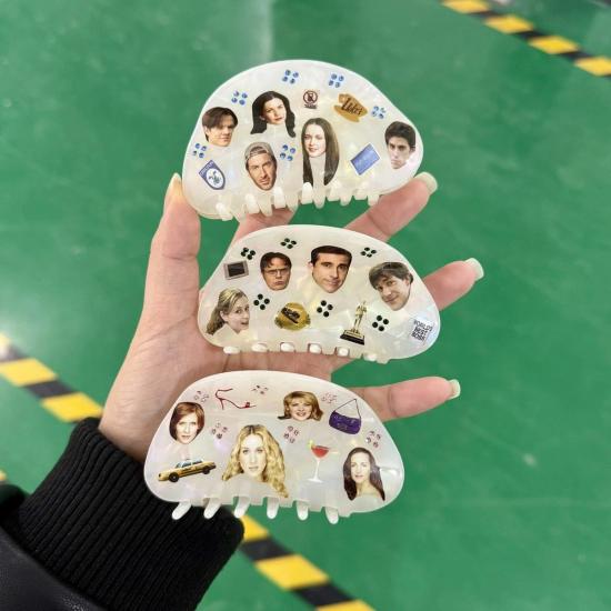  Tiny Made 헤어 액세서리 타이니 메이드 테마 콜라주 헤어 클립: 하키 - OTHER BRANDS