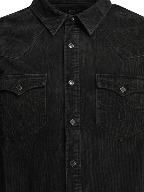 26FW 더블알엘 긴팔 셔츠 782P14897001RL 818 BLACK - RRL