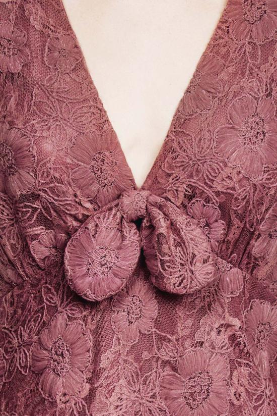  안나 수이 롱 원피스 626J71 ROSEWOOD - ANNA SUI
