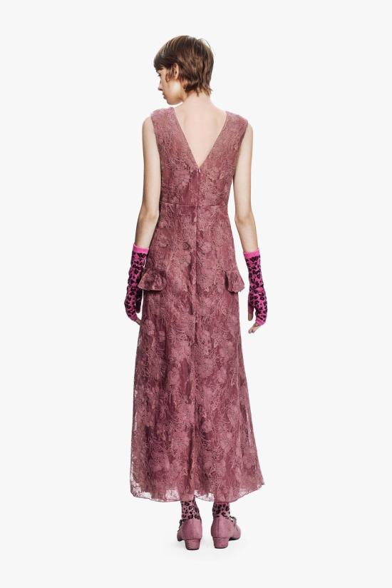  안나 수이 롱 원피스 626J71 ROSEWOOD - ANNA SUI