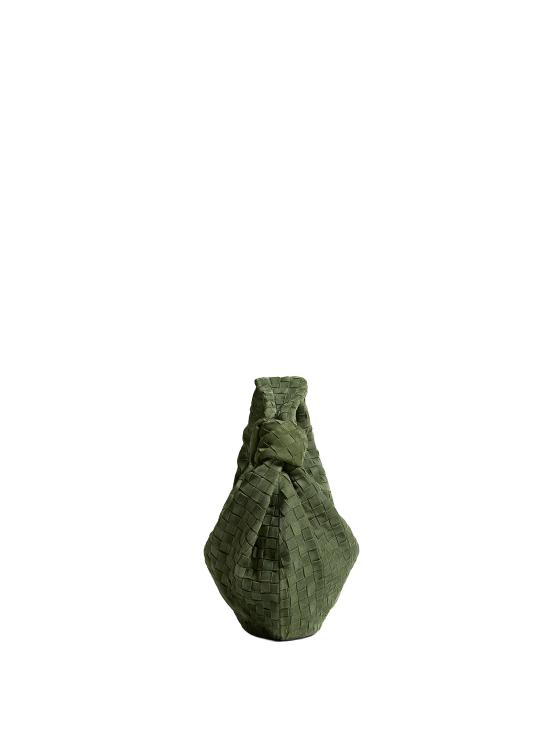 26FW 보테가베네타 토트백 600261 V5ZZ03785 GREEN TWEED - BOTTEGA VENETA