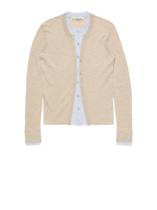 26FW 아크네 스튜디오 스웨터 A60693 BX2 BEIGE LIGHT BLUE