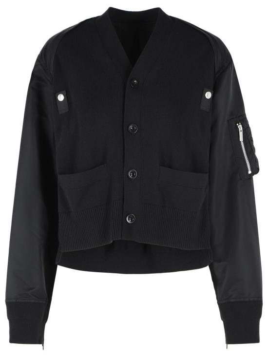 26FW 사카이 가디건 26 08586001 Black