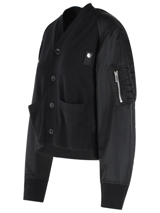 26FW 사카이 가디건 26 08586001 Black - SACAI