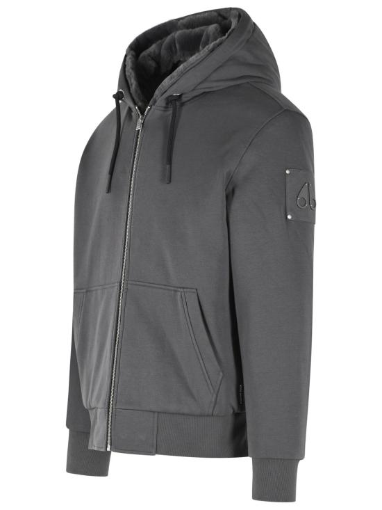 26FW 무스너클 클래식 버니 3 후드 집업 M32MS6002043 Grey - MOOSE KNUCKLES