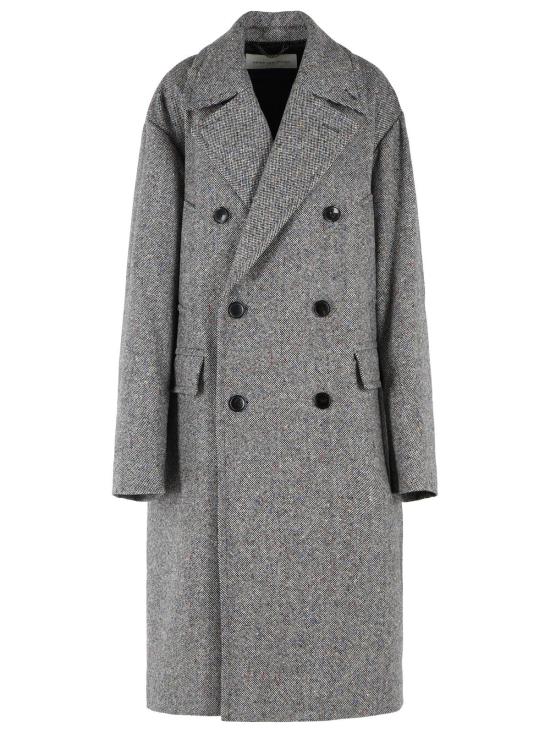 26FW 드리스 반 노튼 코트 020213 4053900 Grey