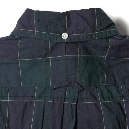  gitman vintage 긴팔 셔츠 깃맨 빈티지 네이비 재패니즈 오가닉 체크 - OTHER BRANDS