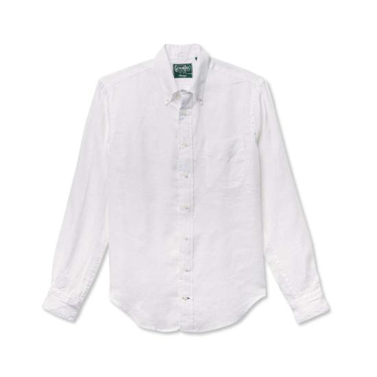  gitman vintage 긴팔 셔츠 깃맨 빈티지 화이트 린넨