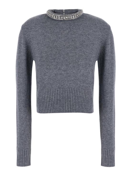26FW 핑코 스웨터 107274A3GIII2 Grey