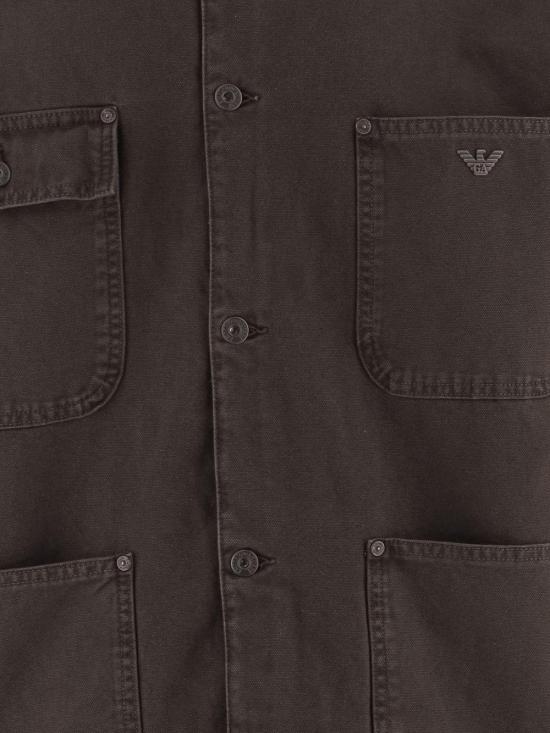 26FW 엠포리오 아르마니 코트 EM006501AF27763U6030 BROWN - EMPORIO ARMANI