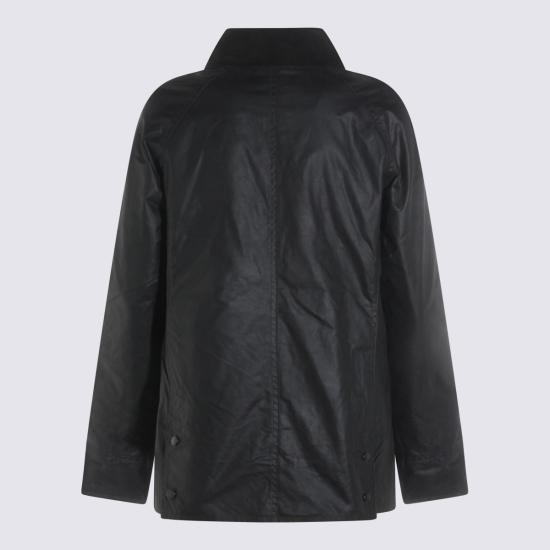 26FW 바버 가죽 자켓 262LWX0667 LWXSG91 SAGE - BARBOUR