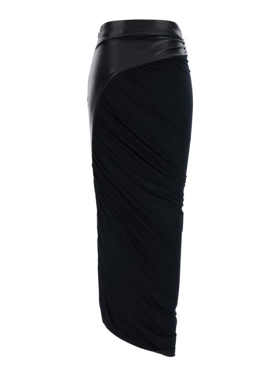 26FW 안다마네 롱 스커트 T200321ATJV053BLACK - ANDAMANE