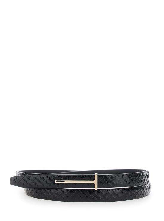 26FW 톰포드 레귤러 벨트 WB333LCL512PNAA Black