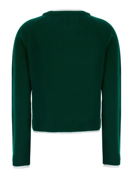 26FW 세미쿠튀르 긴팔 티셔츠 Y6WH41S59 Green - SEMI-COUTURE