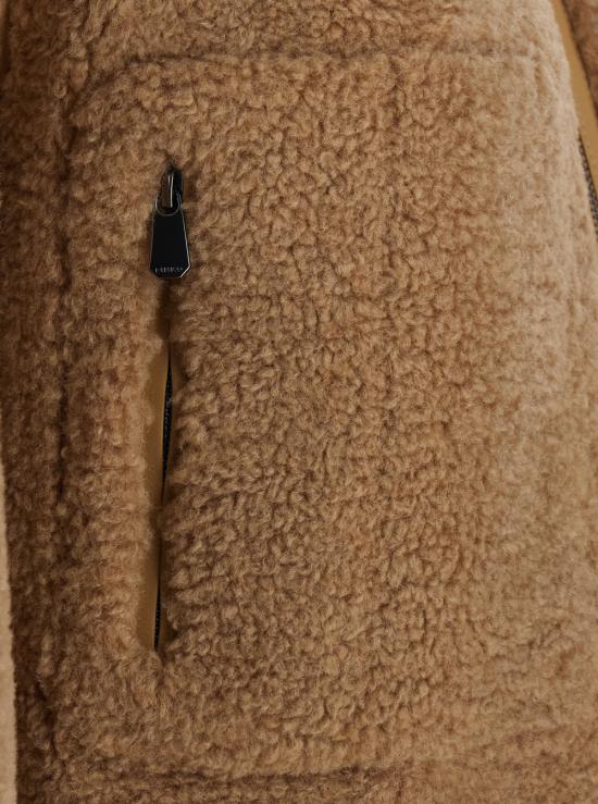 26FW 핑코 무스탕 107167A3FJD91 Beige - PINKO