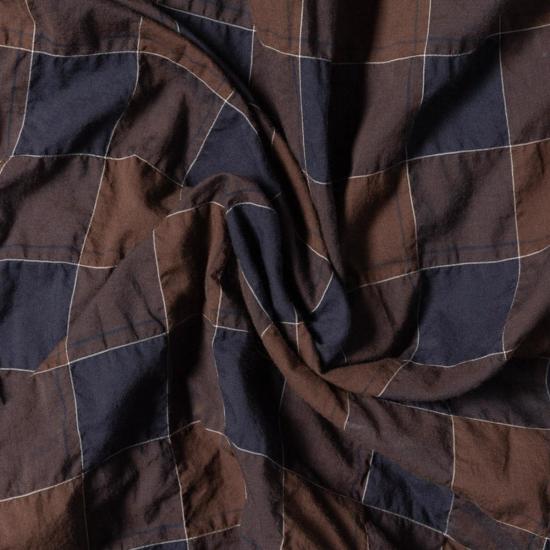  gitman vintage 긴팔 셔츠 깃맨 빈티지 브라운 일본 유기농 체크 - OTHER BRANDS