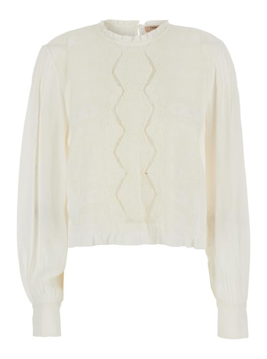 26FW 트윈셋 블라우스 262TP225000059 White