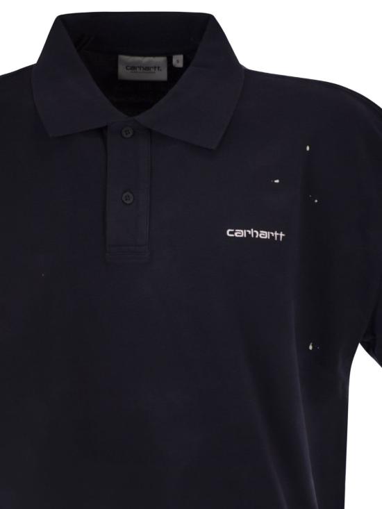 26FW 칼하트 WIP 폴로 티셔츠 I036856 1CEJ NAVY - CARHARTT WIP