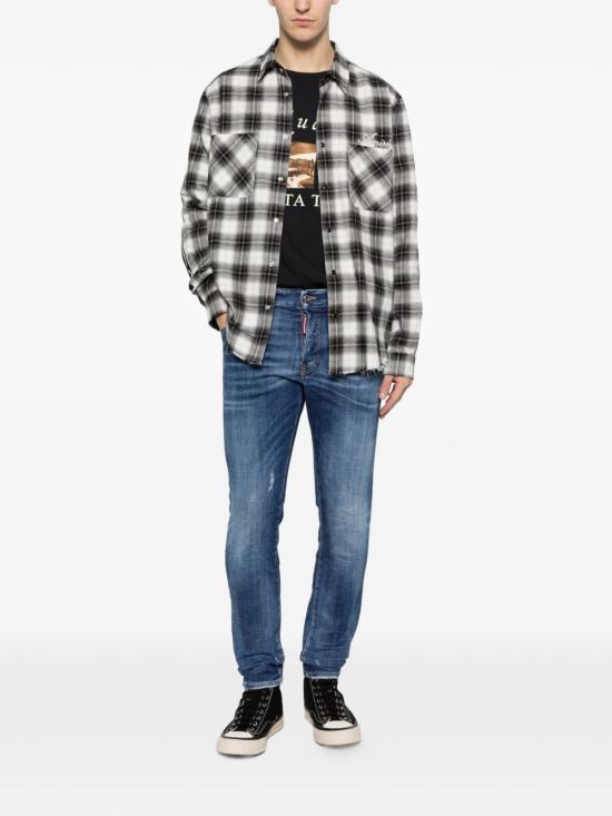 26FW 디스퀘어드2 데님 팬츠 S74LB1927 S30872470 NAVY - DSQUARED2