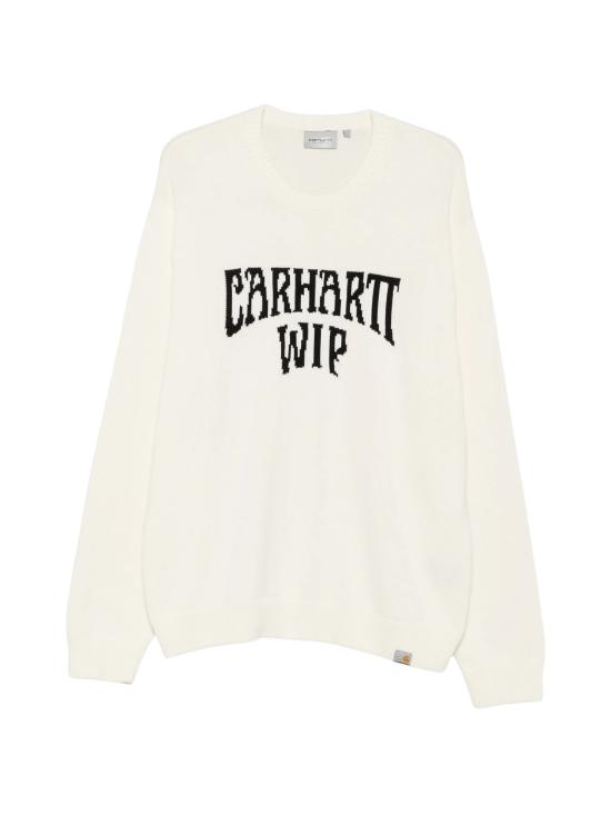 26FW 칼하트 WIP 긴팔 티셔츠 I036847 0D3XX WHITE