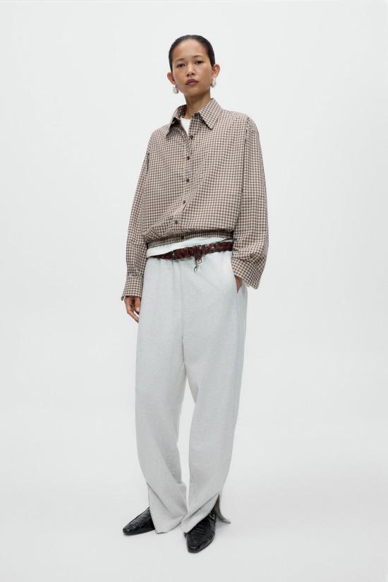  코데라 봄버 자켓 코르데라 체크 봄버 셔츠 오렌지/블랙