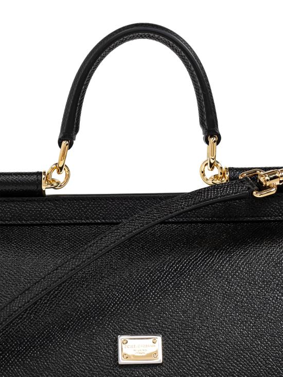 26FW 돌체앤가바나 미디움 시실리 핸드백 BB6003B1001 80999 Nero - DOLCE & GABBANA