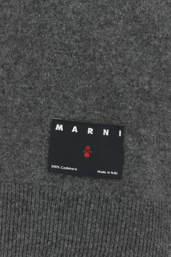  마르니 스웨터 캐시미어 폴로 셔츠 그래파이트 - MARNI