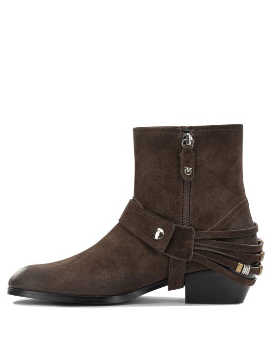 26FW 핑코 부츠 SD0557P151L72 Brown - PINKO