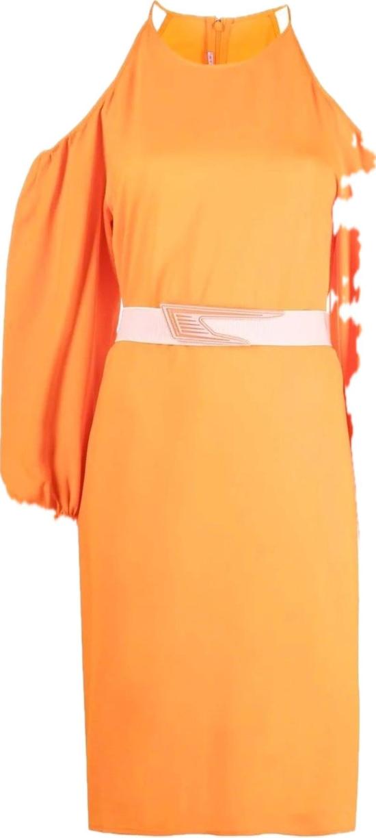 스텔라 맥카트니 미디 원피스 15426441707860 ORANGE