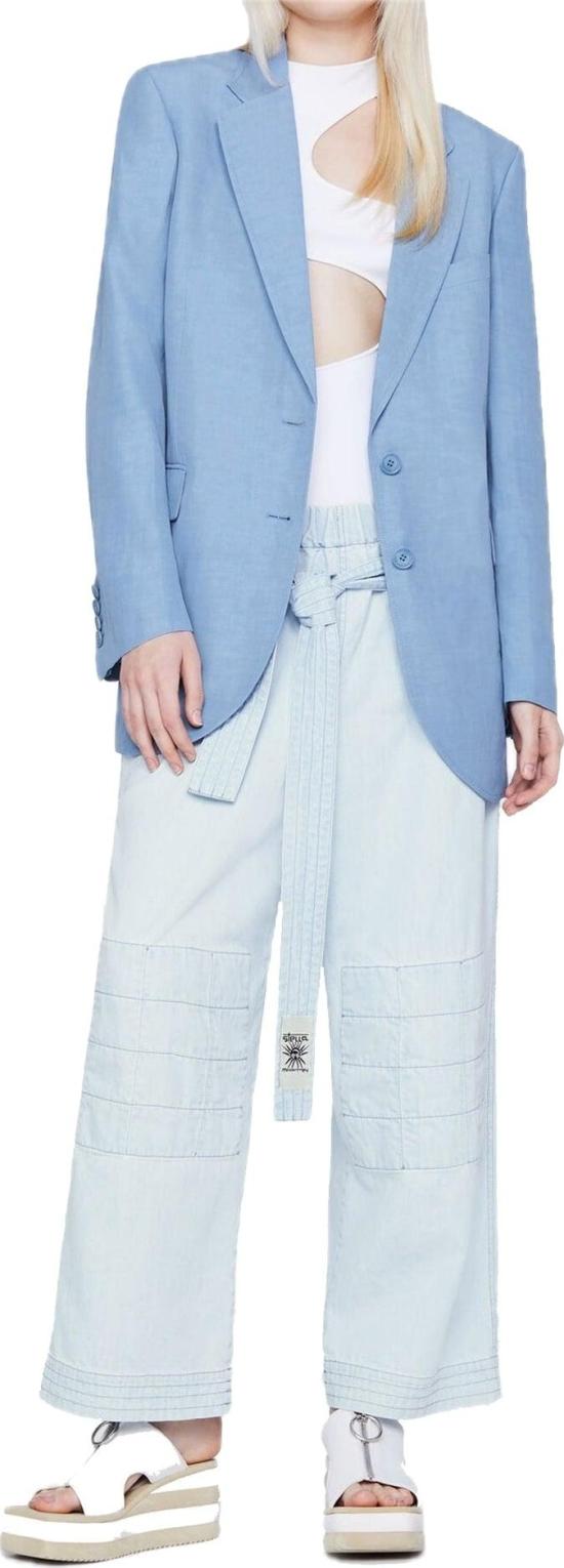  스텔라 맥카트니 스트레이트 팬츠 15427235676500 BLUE - STELLA MCCARTNEY