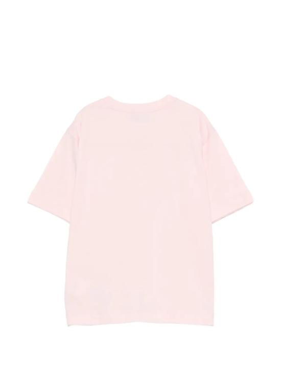 26FW [키즈] 모스키노 티셔츠 HMM05WLAA34 50209 ROSA - MOSCHINO